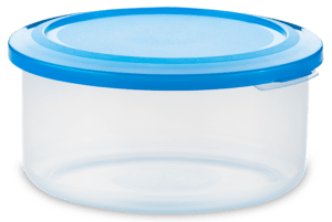 Conservador De Alimentos Redondo Elegance Mediano 1,19L - Manaplas