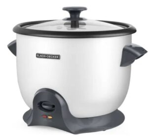 Olla arrocera Black Decker 10 tazas - Blanco