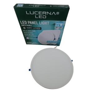 Panel led 22w 8" red Lucerna