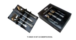 Juegos De Cubiertos 24pzas - Royal