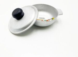 Caldero Flonal Aluminio C/Tapa14cm Alfa Hogar