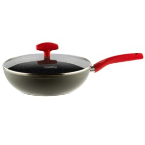Sarten Wok de 28cm con tapa - Mageflon Vulcano