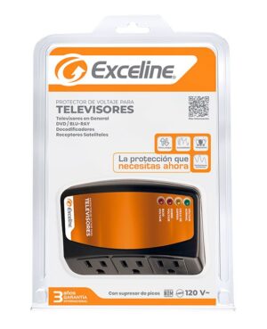 Protector Voltaje  Televisores Led Blue Ray Dvd Exceline GSM-TV120
