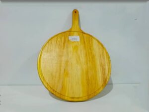 Alfa Hogar- Tabla madera P/Pizza c/mango 36cm 4064