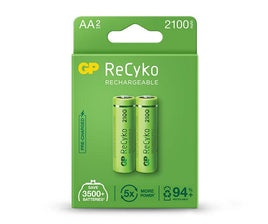 Bateria AA recargable GP Recyko 2100 mAh (2unid)